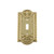 Nostalgic Warehouse 719926 Meadows Switch Plate with Single Toggle Polished Brass