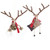 Burton   Burton Ornament Fabric Winter Reindeer 2 Assorted