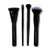 e_l_f_ Complexion Perfection Brush Kit 4Piece Set Synthetic