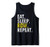Eat Sleep Row Repeat Rowing Gift Tank Top
