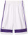 Intensity Mens Low Post Basketball Shorts WhitePurple XX-Large