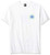 Obey Mens Basic SS Eagle Dissent TEE White Medium