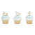 Religious Spiritual Icons Cupcake Picks - 24 pc