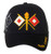 Officially Licensed US Army Signal Corps Embroidered Black Adjustable Baseball Cap