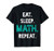 Eat Sleep Math Repeat Funny Math Teacher Gift T-Shirt