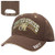 7_62 Design U_S_ Navy Arched Baseball Cap Brown