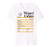 Funny Whipped Cream Nutrition Fact Thanksgiving Christmas Premium T-Shirt
