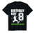 Kids 8 Year Old Soccer Birthday Party Theme 8th Gift For Boy T-Shirt