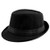 Ayliss Trilby Fedoras Panama Jazz Hat Short Brim Bowler Hat for MenWomen Black