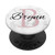 Brynn Rose Pink Glamour Monogram Letter B Girls PopSockets PopGrip Swappable Grip for Phones   Tablets
