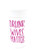 Drunk Wives Matter Styrofoam PartyDrink Disposable Cups - 10 16 Oz_ Pack