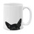 MUGBREW French Bulldog Puppy Dog Black Ceramic Coffee Mug Tea Cup 11 OZ