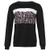 Fancyqube Womens Casual Crew Neck Color Block Long Sleeve Tunic Tops Shirts Leopard Camo Pullover SweatshirtM Black