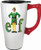 Spoontiques Elf Ceramic Travel Mug 18 ounces White