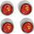 Southern Cal USC Trojans Metal Tire Valve Stem Caps 4-Pack