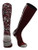 TCK Digital Camo OTC Socks MaroonGrey Large
