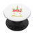 MIRACLE Personalized Pop Socket Custom Gift for Girls White PopSockets PopGrip Swappable Grip for Phones   Tablets