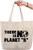 There is no planetB globe world earth save the planet Natural Canvas Tote Bag funny gift