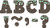 Teacher Created Resources Eucalyptus Bold Block 3 Magnetic Letters TCR77485