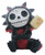 Furrybones Black Scorchie Skeleton in Dragon Costume with Marshmallow Figurine