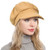 Womens Newsboy Hats Cabbie Bakerboy Paperboy Plaid Cap Beret 2-Brown