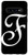 Galaxy S10 F Initial Letter Personalized Family Last Name Monogram Case