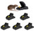 samiadat Mouse Trap 6 Pack Reusable Snap Mice Traps High Sensitive Mouse Catcher Rodent Trap  Quick Effective Sanitary Mouse Killer