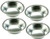 Norpro Mini Pie Pans, Set of 4