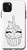 iPhone 11 Pro Max Cute Digital Unicorn Outlined Black Cupcake Case