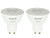 2-Bulbs Anyray GU10 LED Light Bulbs, 5 Watt, ( 50W Equivalent ), 36° Beam, 120 Volts, Dimmable, Recessed Lighting, LED Spotlight Bulbs (Cool White 6000K)