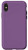 iPhone XXS French Lilac Simple Plain Blank Neutral Solid Color Case