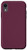 iPhone XR Old Mauve Violet Simple Plain Blank Neutral Solid Color Case