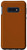 Galaxy S10e Saddle Brown Simple Plain Blank Neutral Solid Color Case
