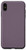 iPhone XS Max Old Lavender Simple Plain Blank Neutral Solid Color Case