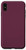 iPhone XS Max Old Mauve Violet Simple Plain Blank Neutral Solid Color Case