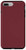iPhone 7 Plus8 Plus Red Wine Simple Plain Blank Neutral Solid Color Case