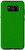Galaxy S8 India Green Simple Plain Blank Neutral Solid Color Case