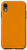 iPhone XR Fulvous Orange Simple Plain Blank Neutral Solid Color Case