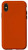 iPhone XXS Mahogany Orange Simple Plain Blank Neutral Solid Color Case