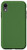 iPhone XR Fern Green Simple Plain Blank Neutral Solid Color Case