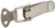 Uxcell Chests Cases Boxes Spring Loaded Toggle Latch Catch Hasp, Silver Tone