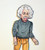 Albert Einstein Articulated Paper Doll