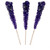 Rock Candy Crystal Sticks Purple Grape 12 ct_