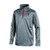 Champion NCAA Texas Tech Red Raiders Youth Boys Heather Double Knit Mesh Quarter Zip Jacket Gray Heather Small