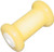 C_H_ Yates 510Y-5 Yellow Plastic Spool Roller - 5 in_ x 0_625 in_