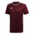 adidas Mens Entrada 18 AEROREADY Primegreen Regular Fit Soccer Short Sleeve Jersey MaroonWhite Large