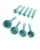 KitchenAid 9-Piece Measuring Cup and Spoon Set, Aqua Sky
