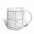 3dRose mug_18690_3 Sudoku - Magic Transforming Mug, 11oz, Multicolored
