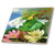 3D Rose Image of 1800s Painting of English Botanist Flowers Ceramic Tile Multicolor