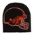Reebok Cleveland Browns Hype Oversized Big Logo Skull Cap - NFL Cuffless Knit Beanie Hat